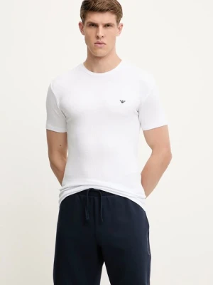 Emporio Armani Underwear t-shirt męski kolor biały gładki EM000379 AF12034