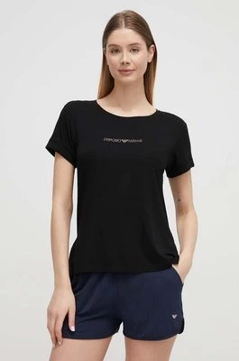 Emporio Armani Underwear t-shirt plażowy kolor czarny 262633 4R314