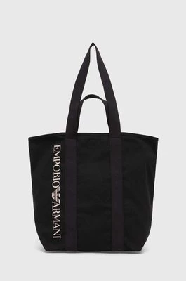 Emporio Armani Underwear torba bawełniana kolor czarny 231795 CC918