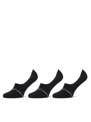 Emporio Armani Underwear Zestaw 3 par stopek męskich 306227 4F254 50620 Czarny