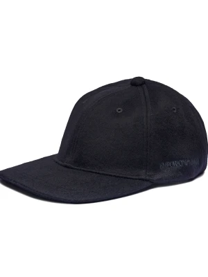 Emporio Armani Wełniana bejsbolówka