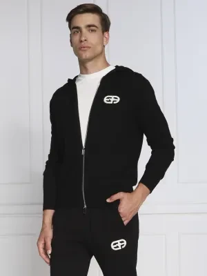 Emporio Armani Wełniana bluza | Slim Fit