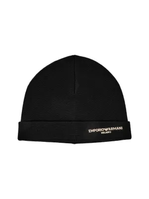 Emporio Armani Wełniana czapka