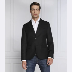 Emporio Armani Wełniana marynarka | Regular Fit