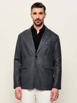 Emporio Armani Wełniana marynarka | Regular Fit
