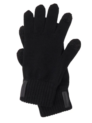 Emporio Armani Wełniane rękawiczki MAN''S GLOVE