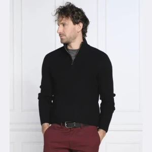 Emporio Armani Wełniany sweter MAGLIA | Regular Fit | z dodatkiem kaszmiru