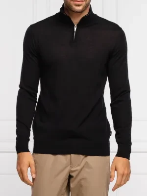 Emporio Armani Wełniany sweter | Regular Fit