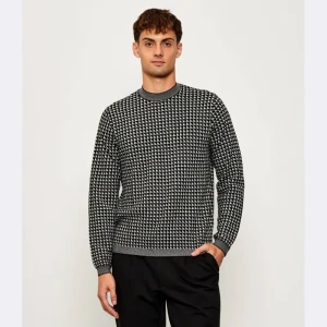 Emporio Armani Wełniany sweter | Regular Fit