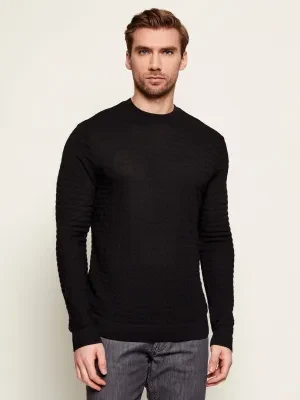 Emporio Armani Wełniany sweter | Regular Fit