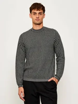 Emporio Armani Wełniany sweter | Regular Fit