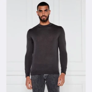 Emporio Armani Wełniany sweter | Slim Fit