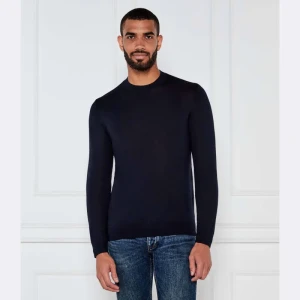 Emporio Armani Wełniany sweter | Slim Fit