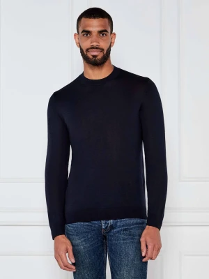 Emporio Armani Wełniany sweter | Slim Fit