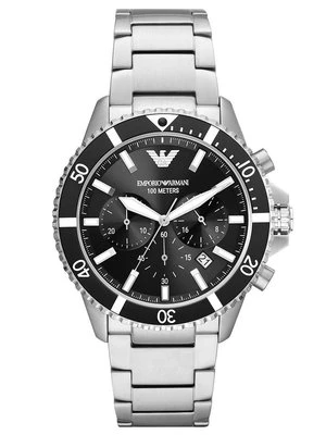 Emporio Armani Zegarek AR11360 męski kolor srebrny