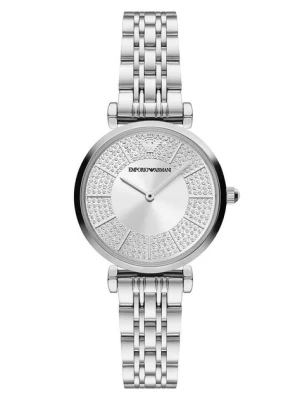 Emporio Armani zegarek AR11445 damski kolor srebrny
