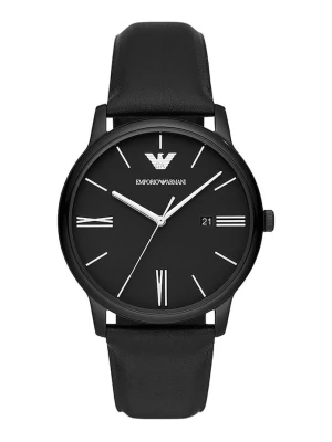 Emporio Armani zegarek czarny