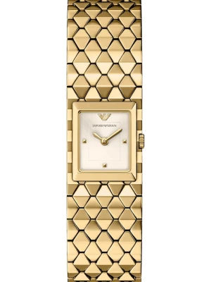 Emporio Armani zegarek damski Eagle Story złoty