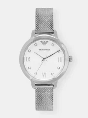 Emporio Armani zegarek damski kolor srebrny AR11584