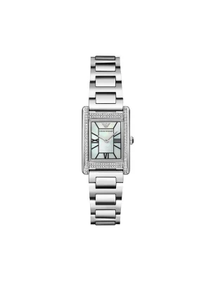 Emporio Armani Zegarek Genni AR11625 Srebrny