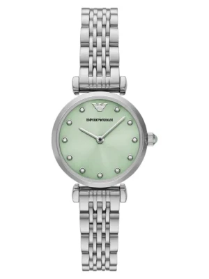Emporio Armani zegarek GIANNI T-BAR damski kolor srebrny AR11667