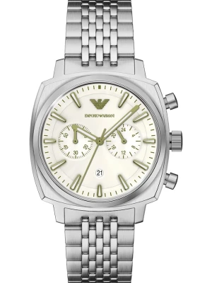 Emporio Armani zegarek męski Carlo srebrny