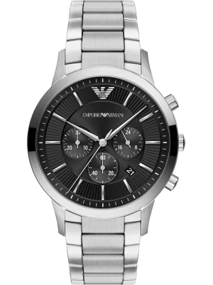 Emporio Armani zegarek męski Iconico srebrny