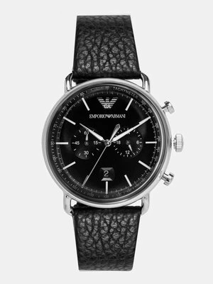 Emporio Armani zegarek męski kolor czarny AR11143