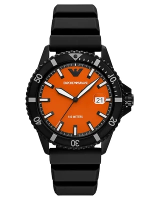 Emporio Armani zegarek męski kolor czarny AR11684