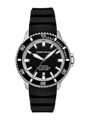 Emporio Armani zegarek męski kolor czarny AR60086