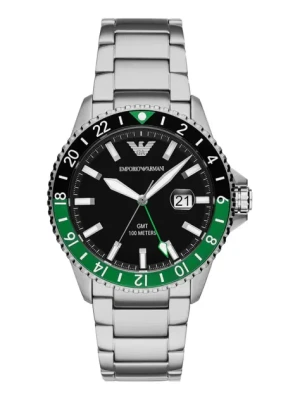 Emporio Armani zegarek męski kolor srebrny AR11589