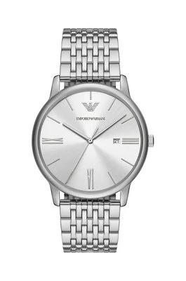 Emporio Armani zegarek męski kolor srebrny AR11599