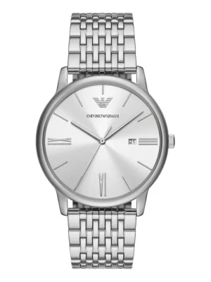 Emporio Armani zegarek męski kolor srebrny AR11599