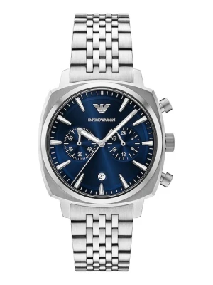 Emporio Armani zegarek męski kolor srebrny AR11688