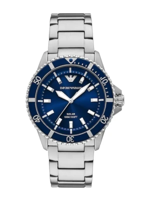 Emporio Armani zegarek męski kolor srebrny AR11697