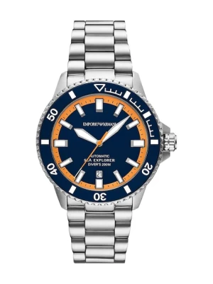 Emporio Armani zegarek męski kolor srebrny AR60090