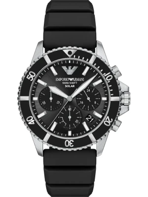 Emporio Armani zegarek męski World Explorer czarny