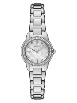 Emporio Armani zegarek MINI MIA damski kolor srebrny AR11669