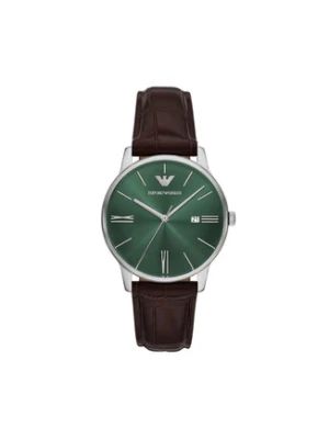 Emporio Armani Zegarek Minimalist AR11672 Brązowy