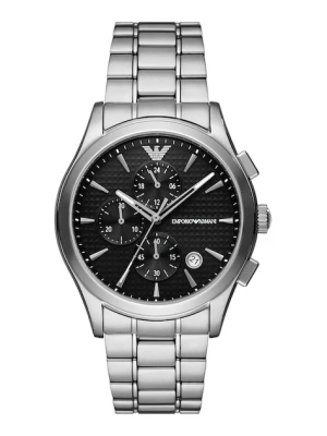 Emporio Armani zegarek Paolo Chronograph męski kolor srebrny AR11602