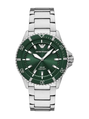 Emporio Armani zegarek srebrny