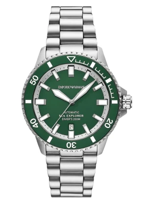 Emporio Armani zegarek srebrny