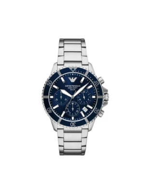 Emporio Armani Zegarek World Explorer AR11681 Srebrny