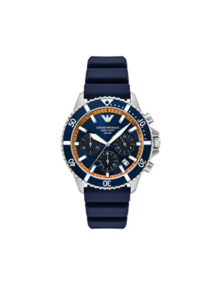 Emporio Armani Zegarek World Explorer AR11696 Granatowy