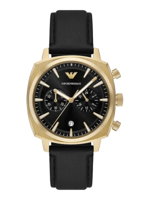 Emporio Armani zegarek złoty