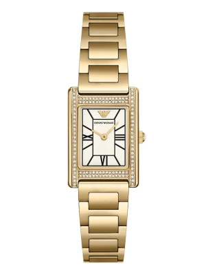 Emporio Armani zegarek złoty
