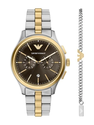 Emporio Armani zestaw zegarek i bransoletka męski Dario