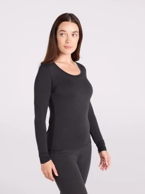 EMS Keep The Heat damski top bazowy - Black