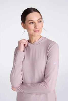 EMS Sunguard damska bluza z kapturem - Brown