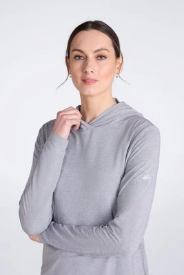 EMS Sunguard damska bluza z kapturem - Navy